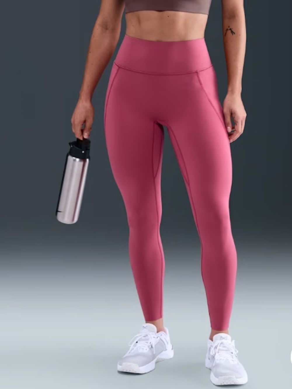 Nike Pink Universa High-Waisted 7/8 Legging